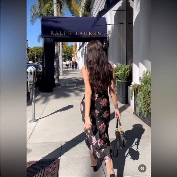 ZARA FLORAL PRINT SLIP DRESS - Picture 3 of 7